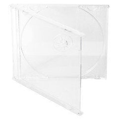 Cover IT Box Jewel + Tray / Plastic Cover for 2 CD / 10mm / Black / 10pack цена и информация | Виниловые пластинки, CD, DVD | 220.lv