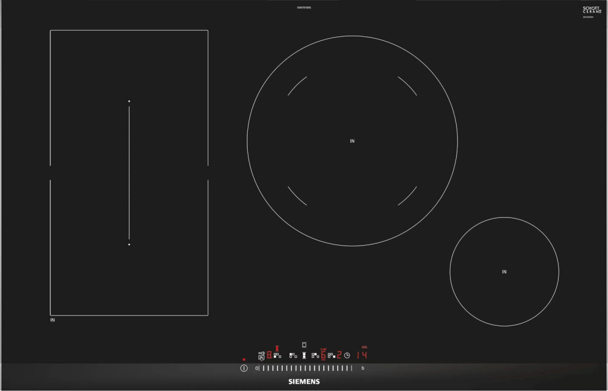 Siemens ED875FSB5E iQ500 цена и информация | Plīts virsmas | 220.lv