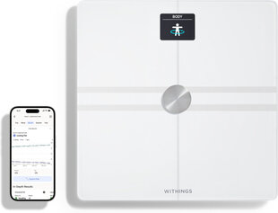 Withings Body Comp White цена и информация | Весы (бытовые) | 220.lv