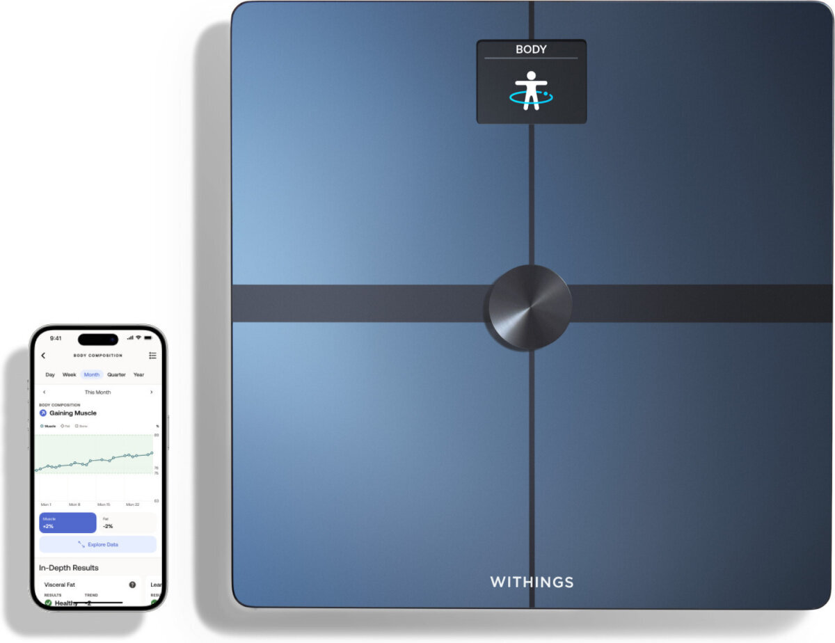 Withings Body Smart Black cena un informācija | Ķermeņa svari, bagāžas svari | 220.lv