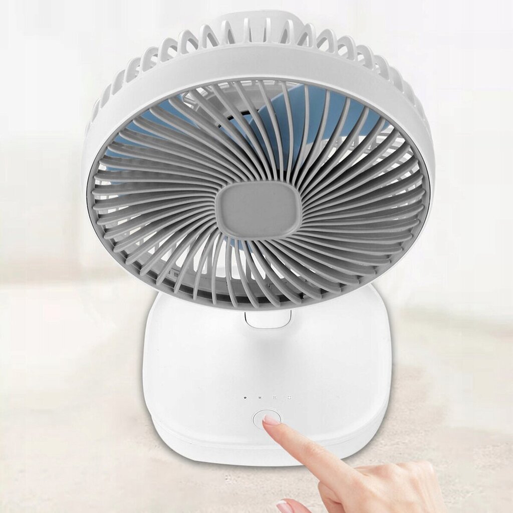 Klusais galda ventilators 2200mAh USB cena un informācija | Ventilatori | 220.lv