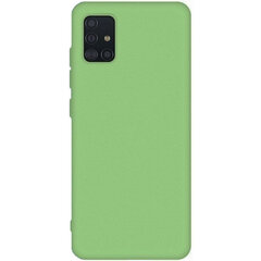 Твердый силиконовый чехол (TPU) „Shell“ - зелёный (Galaxy A51) цена и информация | Чехлы для телефонов | 220.lv