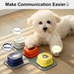 Интерактивный коврик с кнопками для тренировки собак, 3 шт. цена и информация | Игрушки для собак | 220.lv