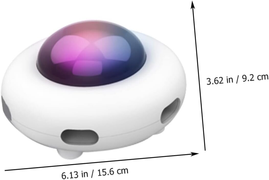 Elektroniskā interaktīvā kaķu rotaļlieta UFO cena un informācija | Rotaļlietas kaķiem | 220.lv