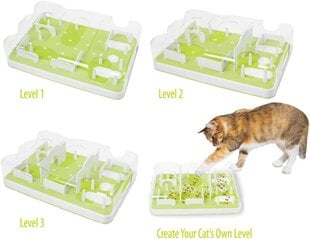 Interaktīvā kaķu rotaļlieta Treat Maze cena un informācija | Rotaļlietas kaķiem | 220.lv