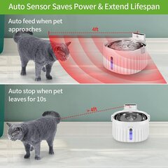 Automātiskā strūklaka kaķiem/suņiem cena un informācija | Bļodas, kastes pārtikas | 220.lv