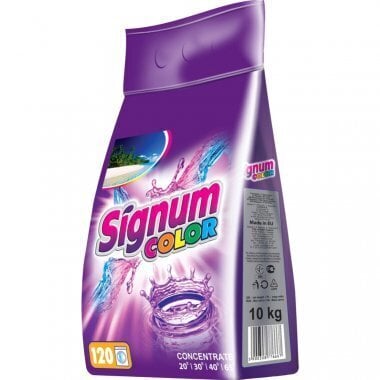 Veļas pulveris Signum Color, 10 kg cena un informācija | Veļas mazgāšanas līdzekļi | 220.lv