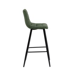 Комплект из 2 барных стульев CHILLI, зеленый цена и информация | Стулья для кухни и столовой | 220.lv