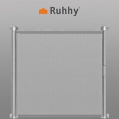 Ворота безопасности Ruhhy 22940, 151.5 x 87 см, цвет серый цена и информация | Средства по уходу за животными | 220.lv