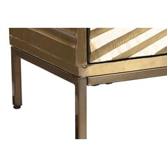 Bufete DKD Home Decor Gold Brass Mango koks (160 x 40 x 80 cm) cena un informācija | Vitrīnas, bufetes | 220.lv