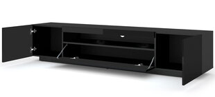 TV galds Aura 200 melns LED cena un informācija | TV galdiņi | 220.lv