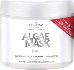 Водорослевая маска с гиалуроновой кислотой Farmona Algae Face Mask, 500 мл цена и информация | Маски для лица, патчи для глаз | 220.lv