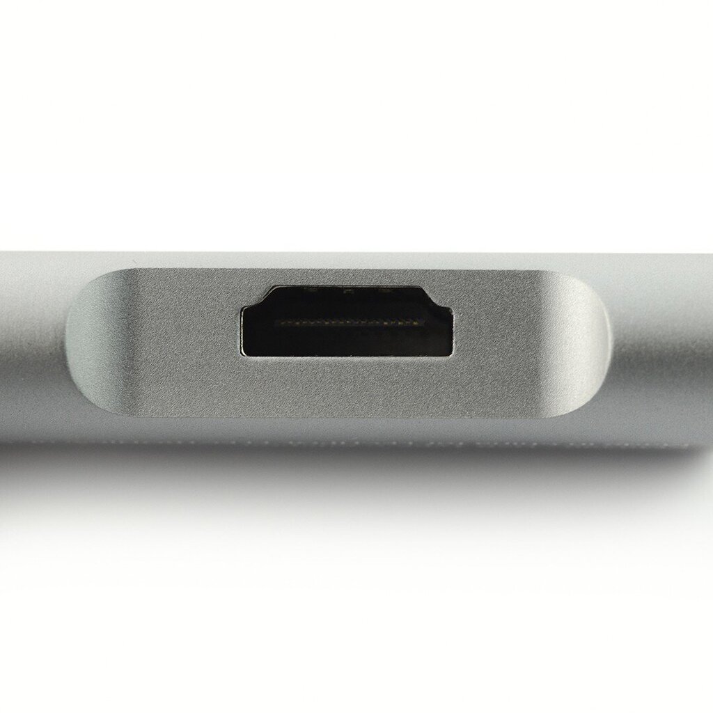 Adapteris HUB C tips USB į HDMI / USB 3.0 / SD / MicroSD / C cena un informācija | Adapteri un USB centrmezgli | 220.lv