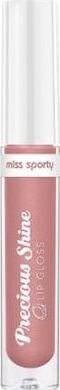 Lūpu spīdums Miss Sporty Precious Shine 15 Universal 2 Nude, 2,6 ml cena un informācija | Lūpu krāsas, balzāmi, spīdumi, vazelīns | 220.lv