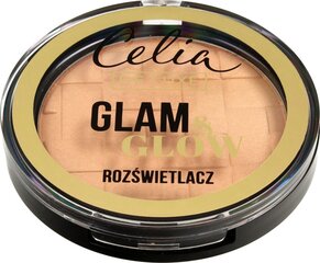 Izgaismotājs Celia De Luxe Glam Glow 106 Gold, 9 g cena un informācija | Grima bāzes, tonālie krēmi, pūderi | 220.lv