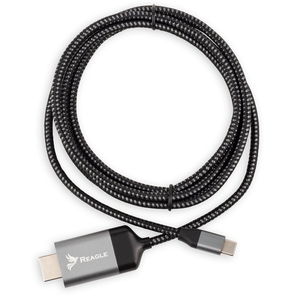 Reagle USB-C/HDMI, 2 m cena un informācija | Kabeļi un vadi | 220.lv