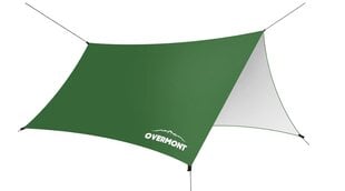 Daudzfunkcionāla pārnēsājama kempinga telts Overmont Brezents, zaļa cena un informācija | Teltis | 220.lv