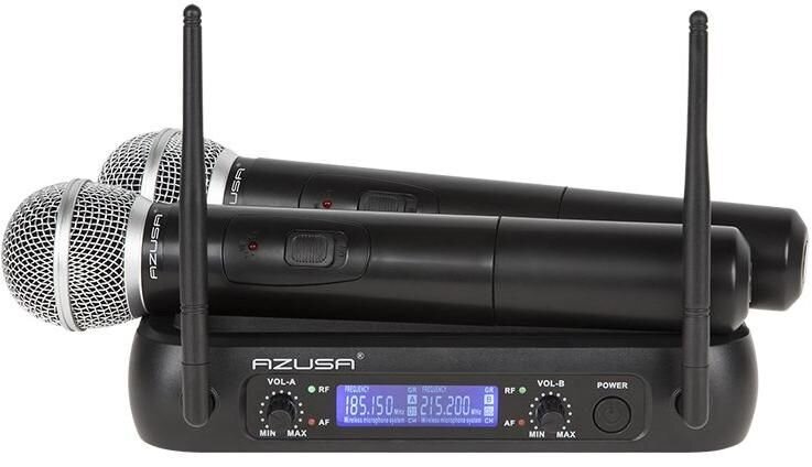 VHF Azusa MIK0141 bezvadu mikrofons цена и информация | Mikrofoni | 220.lv