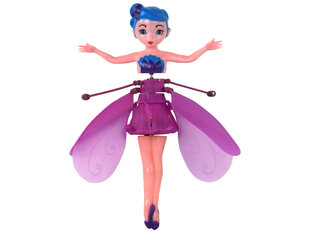 ручная кукла, фиолетовая фея цена и информация | Игрушки для девочек | 220.lv