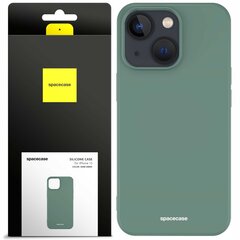 SC silikona vāciņš iPhone 13 tumši zaļā krāsā cena un informācija | Telefonu vāciņi, maciņi | 220.lv