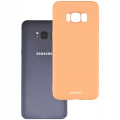 SC Silikona vāciņš Galaxy S8+ oranžs cena un informācija | Telefonu vāciņi, maciņi | 220.lv