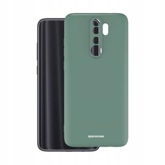 SC Silikona vāciņš Redmi Note 8 Pro tumši zaļš cena un informācija | Telefonu vāciņi, maciņi | 220.lv