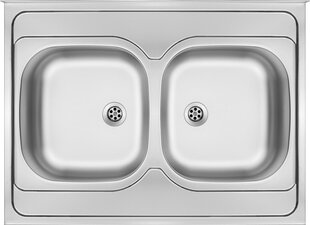 Кухонная мойка Deante Tango ZM6_020N серебристый цвет цена и информация | Раковины на кухню | 220.lv
