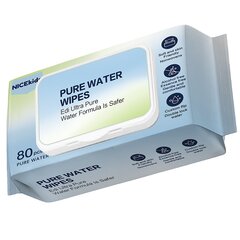 детские салфетки - nicekids purewater, 6x80 шт. цена и информация | Косметика для мам и детей | 220.lv