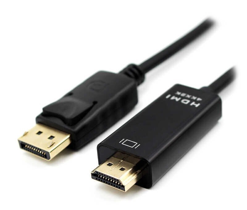 XtendLan DisplayPort/HDMI, 1.8 m cena un informācija | Kabeļi un vadi | 220.lv