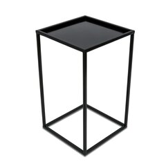 Современная стоячая клумба 40 см черная цена и информация | Подставки для цветов, держатели для вазонов | 220.lv