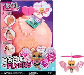 Lidojošā lelle LOL Surprise, Magic Flyers Flutter Star, oranža cena un informācija | Rotaļlietas meitenēm | 220.lv
