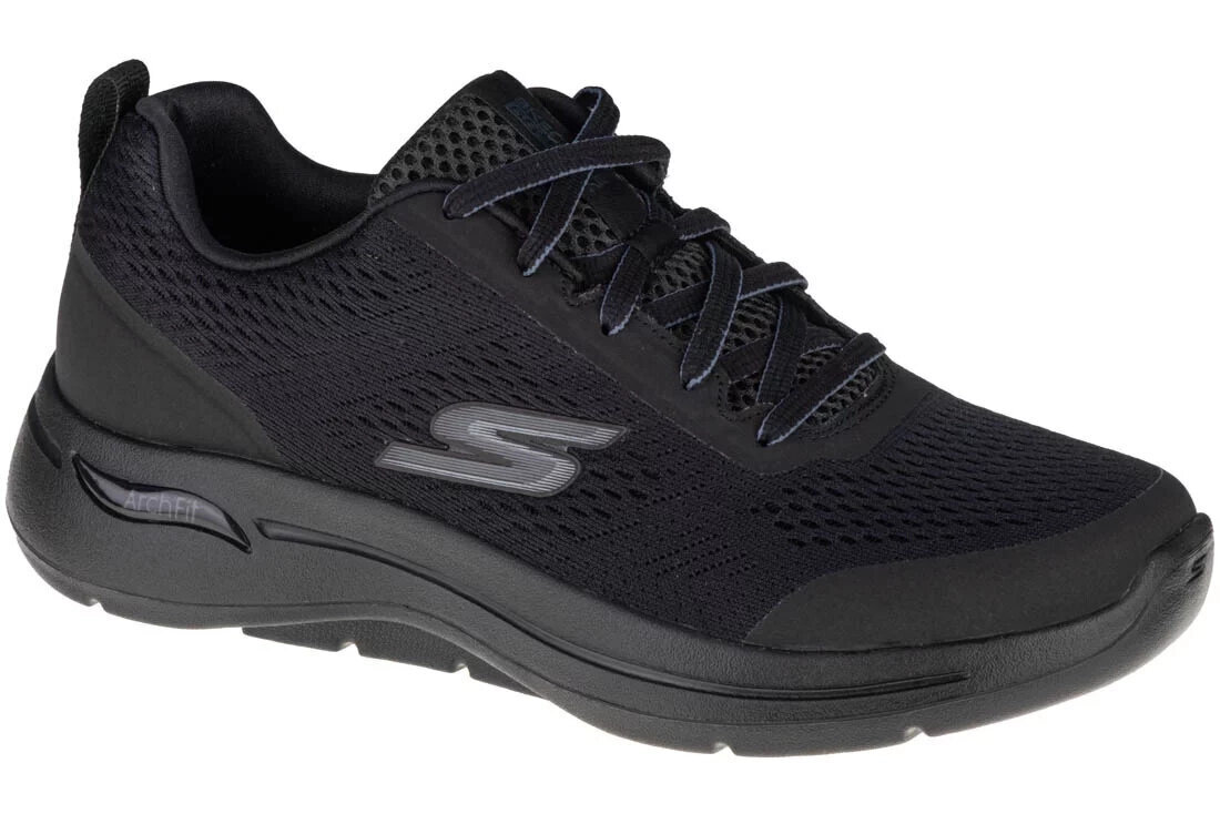 Ikdienas apavi vīriešiem Skechers Go Walk Arch Fit 216116, melni cena un informācija | Sporta apavi vīriešiem | 220.lv