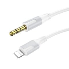 Аудиокабель Borofone BL19 USB-C to 3.5mm черный цена и информация | Адаптеры и USB разветвители | 220.lv