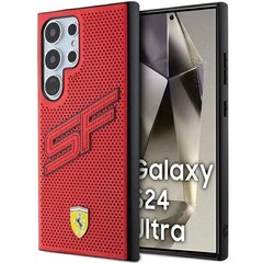 Ferrari FEHCS24LPINR S24 Ultra S928 czerwony|red hardcase Big SF Perforated цена и информация | Чехлы для телефонов | 220.lv