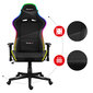Spēļu krēsls Huzaro Force 6.2 RGB, melns cena un informācija | Biroja krēsli | 220.lv