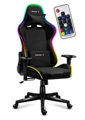 Spēļu krēsls Huzaro Force 6.2 RGB, melns цена и информация | Офисные кресла | 220.lv