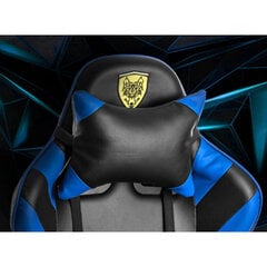 Spēļu krēsls ADGO-GO, melns/zils цена и информация | Офисные кресла | 220.lv