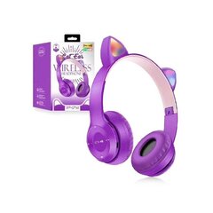 Cat Ears, violetinė cena un informācija | Austiņas | 220.lv