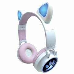 Lexibook Cat Ears 2in1 White цена и информация | Наушники с микрофоном Asus H1 Wireless Чёрный | 220.lv