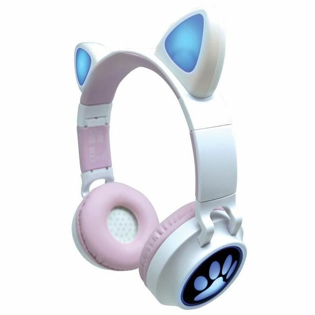 Lexibook Cat Ears 2in1 White cena un informācija | Austiņas | 220.lv