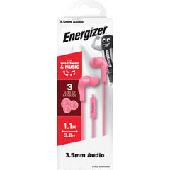 Energizer Classic CIA5 Pink цена и информация | Наушники с микрофоном Asus H1 Wireless Чёрный | 220.lv
