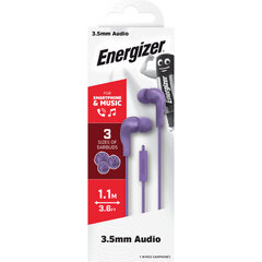 Energizer classic CIA5 Purple цена и информация | Наушники с микрофоном Asus H1 Wireless Чёрный | 220.lv