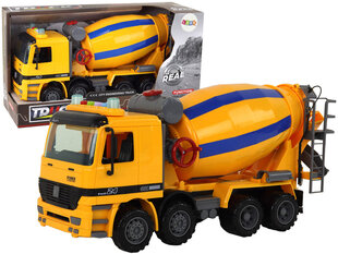 Rotaļu betona maisītājs Lean Toys, dzeltens cena un informācija | Rotaļlietas zēniem | 220.lv