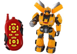 Tālvadības robots Lean Toys, oranžs cena un informācija | Rotaļlietas zēniem | 220.lv