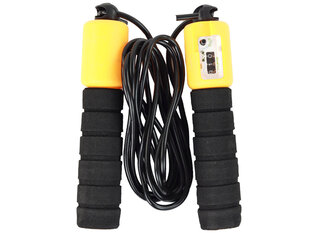скакалка со стойкой, 280 см, черная цена и информация | Скакалка Tunturi Pro Adjustable Speed Rope | 220.lv