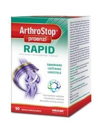 Proenzi ArthroStop Rapid tab. N90 цена и информация | Добавки и препараты для суставов | 220.lv