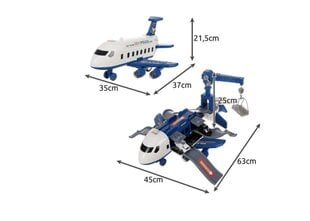 Складной полицейский самолет - парковка цена и информация | Игрушки для мальчиков | 220.lv