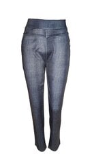 Брюки-баллоны темно-синего цвета - SD76 цена и информация | Женские брюки | 220.lv