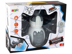 Interaktīvā rotaļlieta zirneklis Lean Toys, balts cena un informācija | Rotaļlietas zēniem | 220.lv