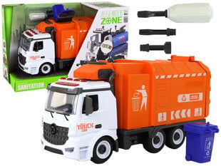 Rotaļlietu atkritumu transportlīdzeklis, oranžs cena un informācija | Rotaļlietas zēniem | 220.lv